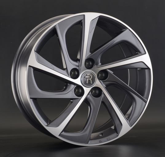 Диски Replay LX104 8 х 18 5*114,3 Et: 30 Dia: 60.1 серый с полировкой