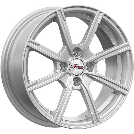Диски iFree Калибр 6 х 15 4*100 Et: 38 Dia: 67.1 классический серебристый цвет