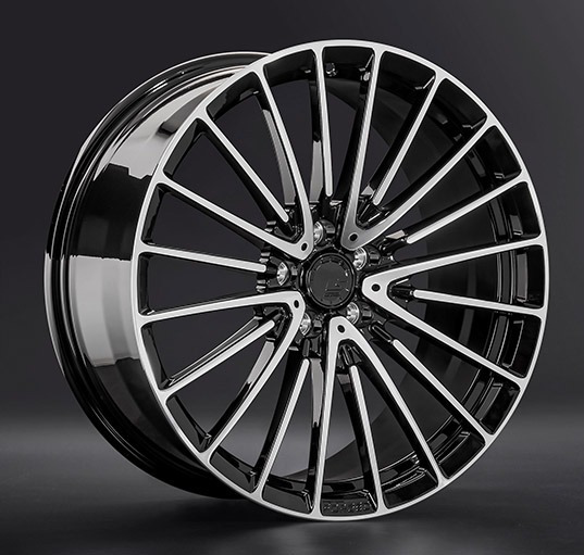 Диски LS Forged FG44 10 х 20 5*112 Et: 48 Dia: 66.6 черный полностью полированный