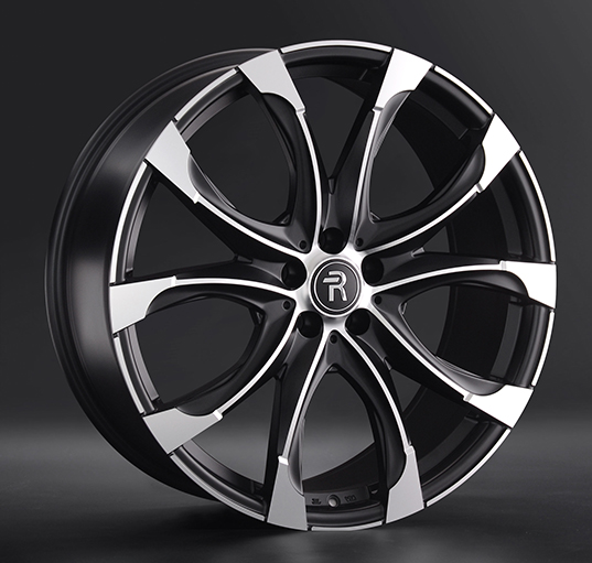 Диски Replay B223 9.5 х 22 5*112 Et: 32 Dia: 66.6 черный с проточкой матовый