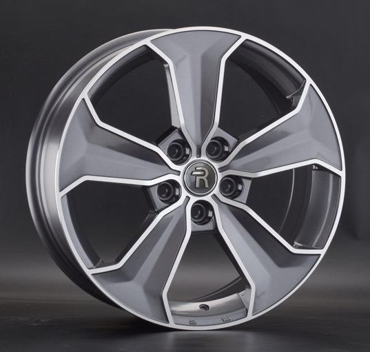 Диски Replay HND263 7.5 х 18 5*114,3 Et: 49.5 Dia: 67.1 серый с полировкой