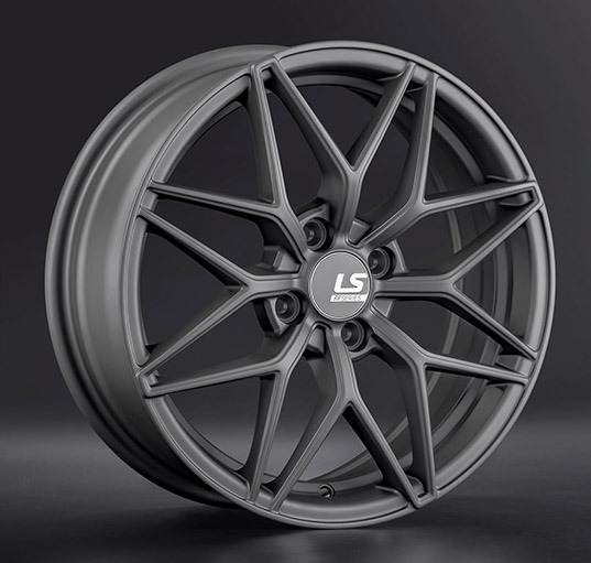 Диски LS wheels FlowForming RC85 6 х 16 4*100 Et: 40 Dia: 60.1 серый матовый