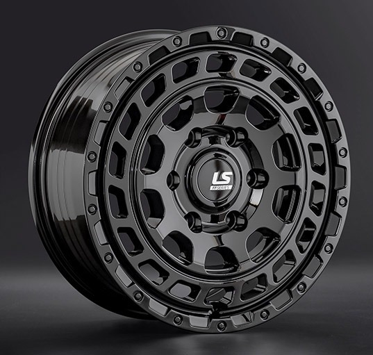 Диски LS wheels FlowForming RC89 7 х 16 6*139,7 Et: 38 Dia: 67.1 черный матовый