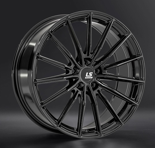 Диски LS wheels FlowForming RC63 8.5 х 20 5*108 Et: 38 Dia: 65.1 черный матовый