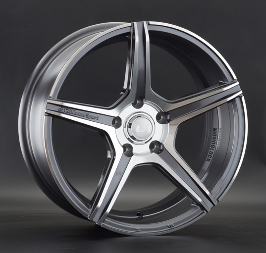Диски LS wheels LS 892 8 х 17 4*100 Et: 35 Dia: 60.1 серый с полировкой