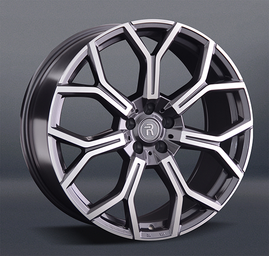 Диски Replay B238 9.5 х 21 5*112 Et: 37 Dia: 66.6 серый с полировкой