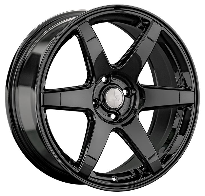 Диски LS wheels LS1330 8 х 17 4*100 Et: 35 Dia: 60.1 черный матовый