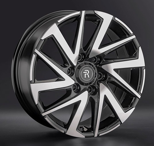 Диски Replay TA13 7.5 х 18 6*139,7 Et: 36 Dia: 100.1 черный полностью полированный