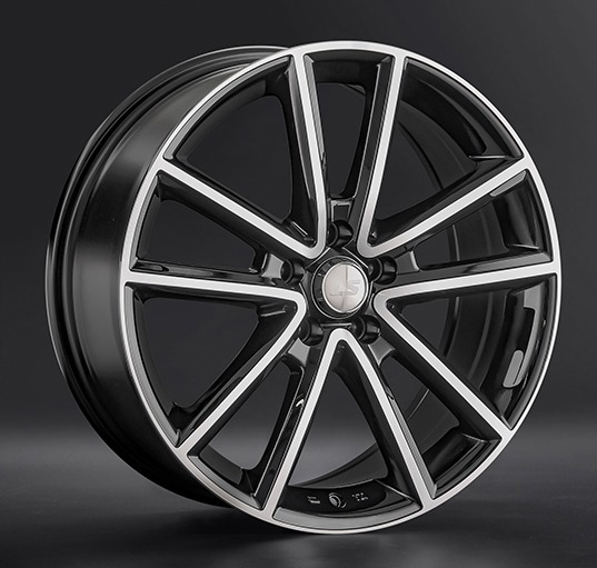 Диски LS wheels LS1368 6.5 х 16 5*114,3 Et: 40 Dia: 67.1 черный полностью полированный