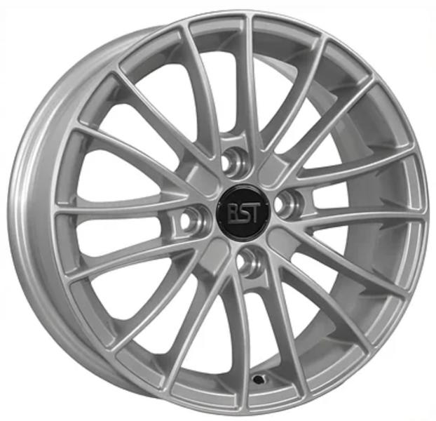 Диски RST R034 5.5 х 14 4*98 Et: 40 Dia: 58.6 серебро с полированным ободом