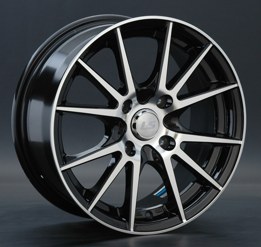 Диски LS wheels LS143 6.5 х 15 4*114,3 Et: 40 Dia: 73.1 черный полностью полированный