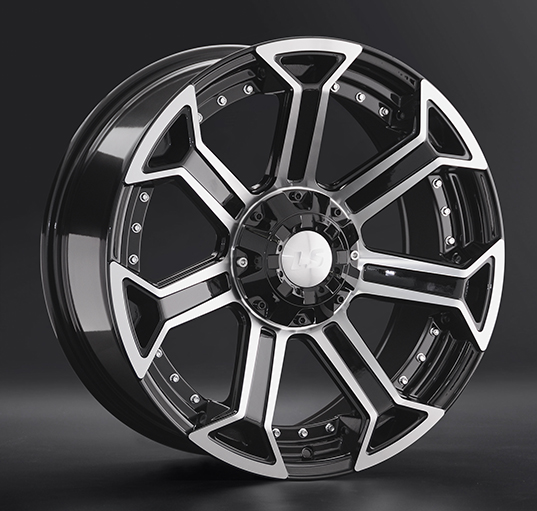 Диски LS wheels LS 1293 9 х 20 6*139,7 Et: 20 Dia: 106.1 черный полностью полированный