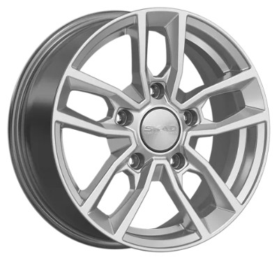 Диски Скад Вайсхорн 6.5 х 16 5*139,7 Et: 40 Dia: 98 классический серебристый цвет