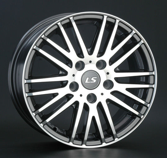 Диски LS wheels LS314 6 х 15 4*100 Et: 48 Dia: 54.1 серый с полировкой