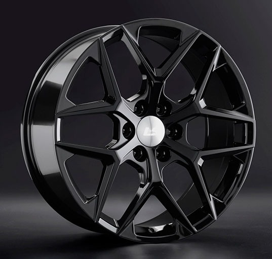 Диски LS wheels LS1372 9 х 22 6*139,7 Et: 30 Dia: 100.1 черный матовый