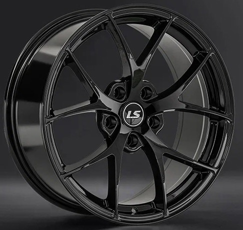 Диски LS wheels LS 845 8.5 х 18 5*120 Et: 25 Dia: 72.6 черный матовый
