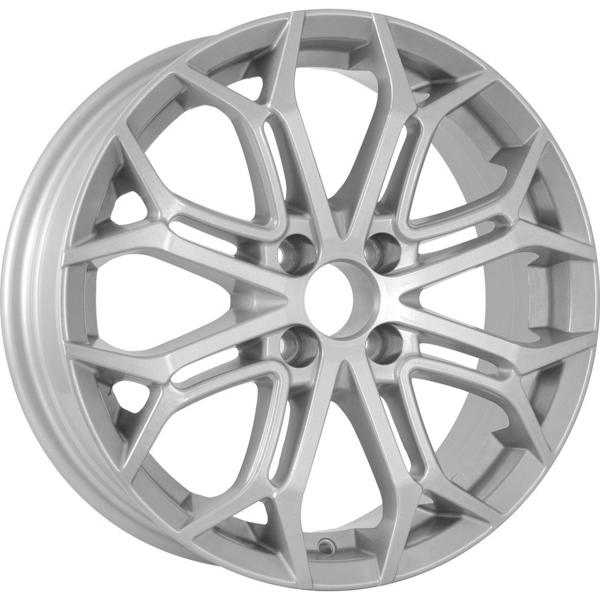 Диски RST R126 6 х 16 4*98 Et: 33 Dia: 58.6 серебро с полированным ободом