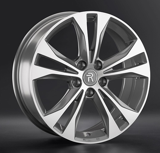 Диски Replay MI191 7.5 х 18 5*114,3 Et: 35 Dia: 67.1 серый с полировкой