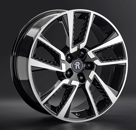 Диски Replay LX232 8 х 18 5*114,3 Et: 30 Dia: 60.1 черный полностью полированный