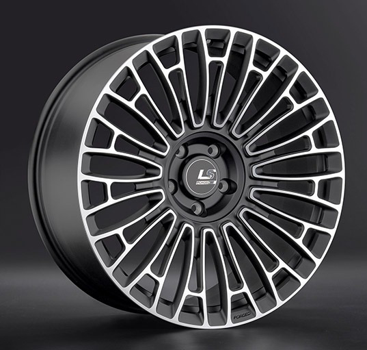 Диски LS Forged FG25 11 х 22 5*130 Et: 62 Dia: 71.6 черный с проточкой матовый