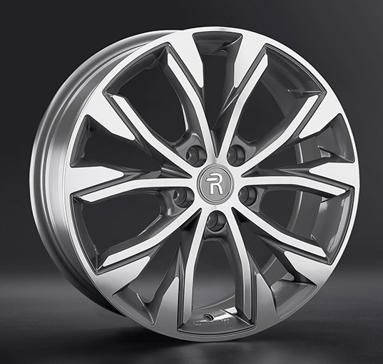 Диски Replay HV114 7 х 18 5*114,3 Et: 34 Dia: 66.6 серый с полировкой