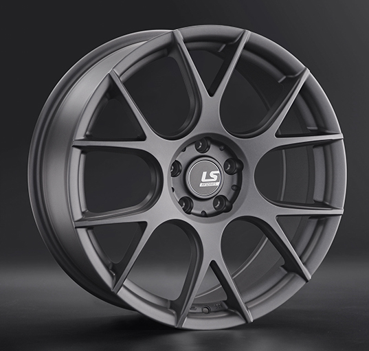Диски LS wheels FlowForming RC07 8 х 18 5*114,3 Et: 45 Dia: 67.1 серый матовый