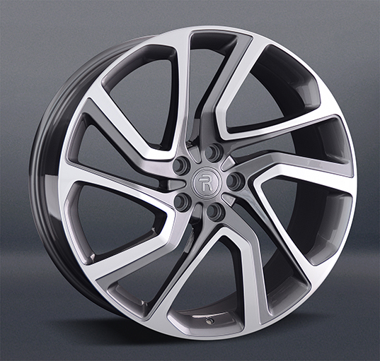 Диски Replay LR79 9.5 х 21 5*120 Et: 49 Dia: 72.6 серый с полировкой