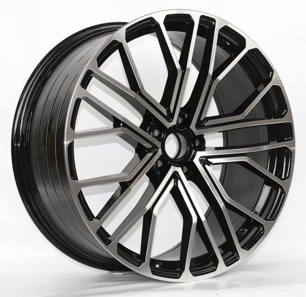 Диски RST R2103FF 9.5 х 21 5*112 Et: 31 Dia: 66.6 черный с проточкой глянцевый