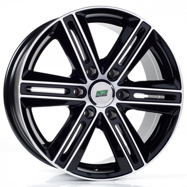 Диски N2O Y3804 8 х 18 6*139,7 Et: 38 Dia: 67.1 черный с проточкой глянцевый