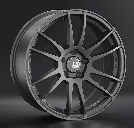 Диски LS wheels FlowForming RC02 8 х 18 5*114,3 Et: 35 Dia: 67.1 серый матовый