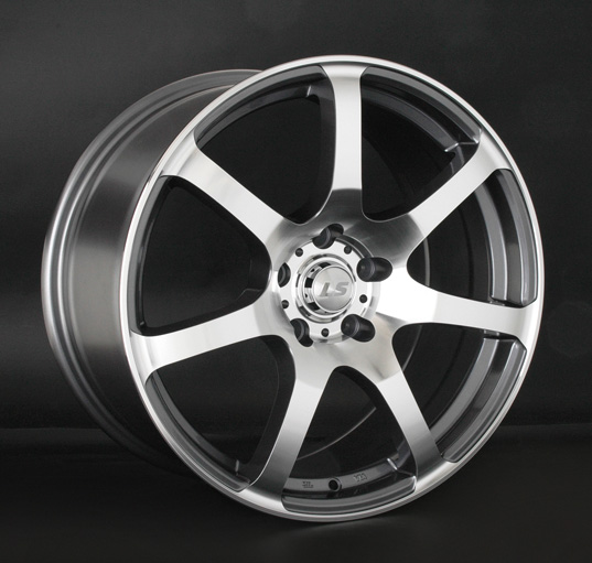 Диски LS wheels LS 789 7.5 х 17 5*114,3 Et: 40 Dia: 73.1 серый с полировкой