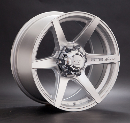 Диски LS wheels LS800 9 х 18 6*139,7 Et: 25 Dia: 106.1 классический серебристый цвет