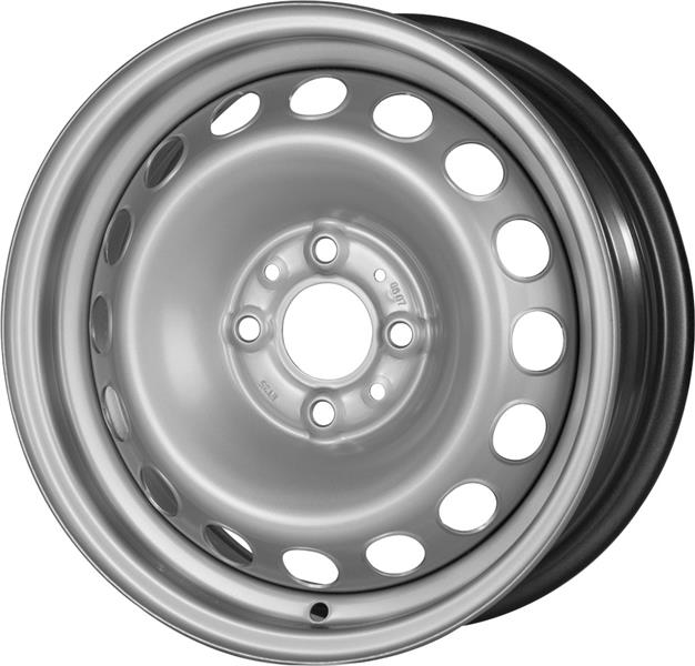 Диски Trebl 64A50C 6 х 15 4*100 Et: 40 Dia: 60.1 классический серебристый цвет