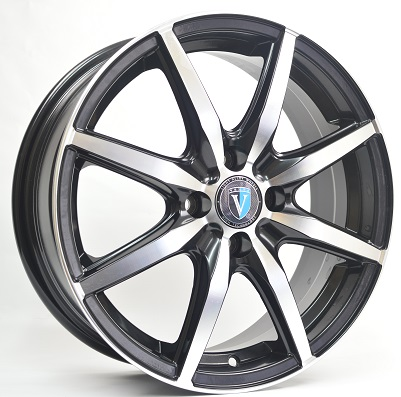 Диски VENTI 1605 6 х 16 4*100 Et: 49 Dia: 54.1 черный с проточкой глянцевый