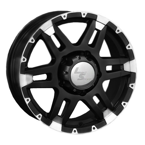 Диски LS wheels LS212 7 х 16 5*139,7 Et: 30 Dia: 98 черный полностью полированный