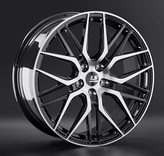 Диски LS Forged FG04 8 х 19 5*108 Et: 36 Dia: 65.1 черный полностью полированный