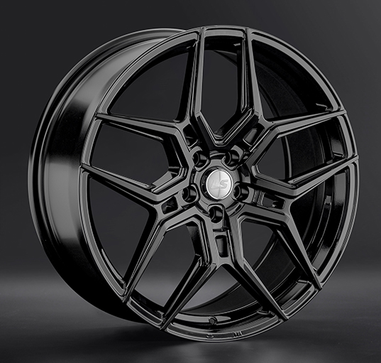 Диски LS wheels LS1266 9.5 х 19 5*114,3 Et: 45 Dia: 64.1 черный матовый