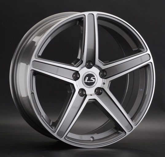 Диски LS wheels LS 922 8 х 18 5*114,3 Et: 40 Dia: 73.1 серый с полировкой