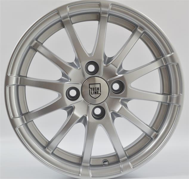 Диски Tech Line 420 5.5 х 14 4*98 Et: 35 Dia: 58.6 классический серебристый цвет