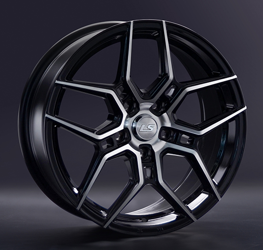 Диски LS wheels LS1266 8.5 х 20 5*114,3 Et: 40 Dia: 60.1 черный полностью полированный