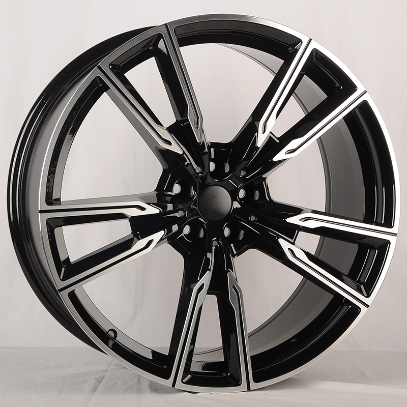 Диски RST R2105FF 9.5 х 21 5*112 Et: 35 Dia: 66.6 черный с проточкой глянцевый