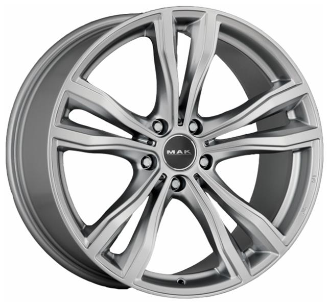 Диски MAK X-Mode 10 х 21 5*120 Et: 40 Dia: 74.1 классический серебристый цвет