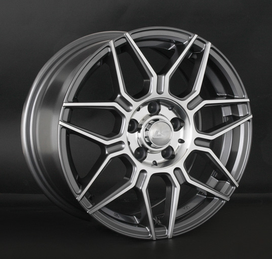 Диски LS wheels LS 785 6.5 х 15 4*100 Et: 40 Dia: 60.1 серый с полировкой