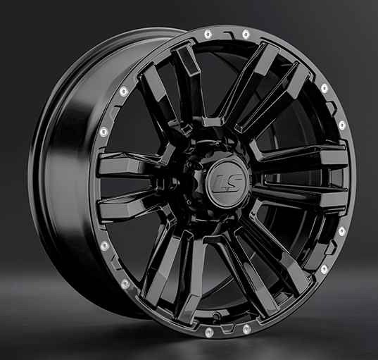 Диски LS wheels LS1339 9 х 18 6*139,7 Et: 15 Dia: 106.1 черный матовый