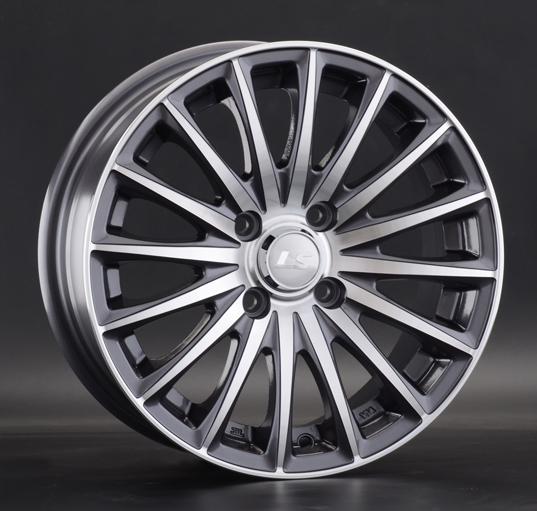 Диски LS wheels LS804 7 х 16 5*112 Et: 42 Dia: 66.6 серый с полировкой