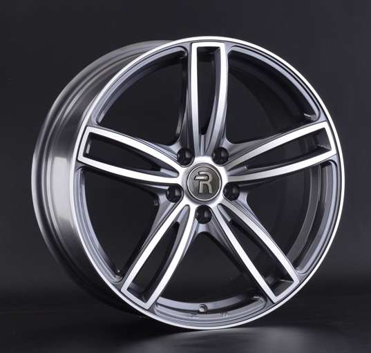 Диски Replay A141 8 х 18 5*112 Et: 25 Dia: 66.6 серый с полировкой