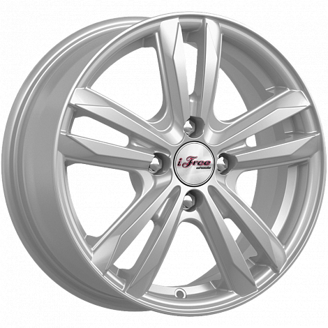 Диски iFree Маскот 6 х 15 4*100 Et: 50 Dia: 60.1 классический серебристый цвет