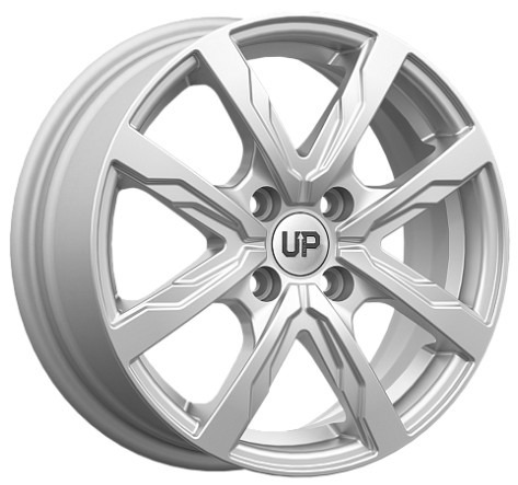 Диски Wheels UP Up122 6 х 15 4*100 Et: 45 Dia: 67.1 классический серебристый цвет