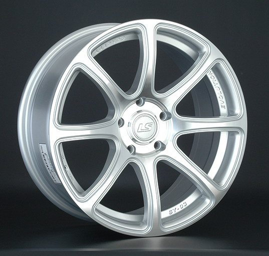 Диски LS wheels LS 327 7.5 х 17 5*114,3 Et: 40 Dia: 73.1 классический серебристый цвет