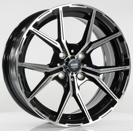 Диски Megami MGM-22 6.5 х 15 5*100 Et: 38 Dia: 57.1 черный полностью полированный